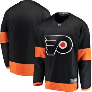 Philadelphia Flyers Youth Black Premier Third Hockey Jersey by Fanatics size M